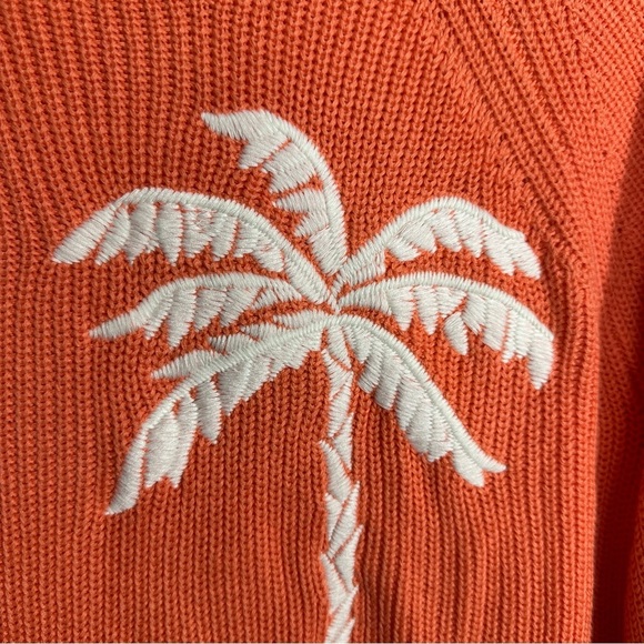 Belle Beach by Kim Gravel Palm Springs Shaker Knit Sweater, Med. - Picture 3 of 10